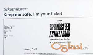 Karte za koncert Bruce Springsteen u Pragu 28.05.2024.